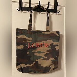 CAMO CANVAS TOTE